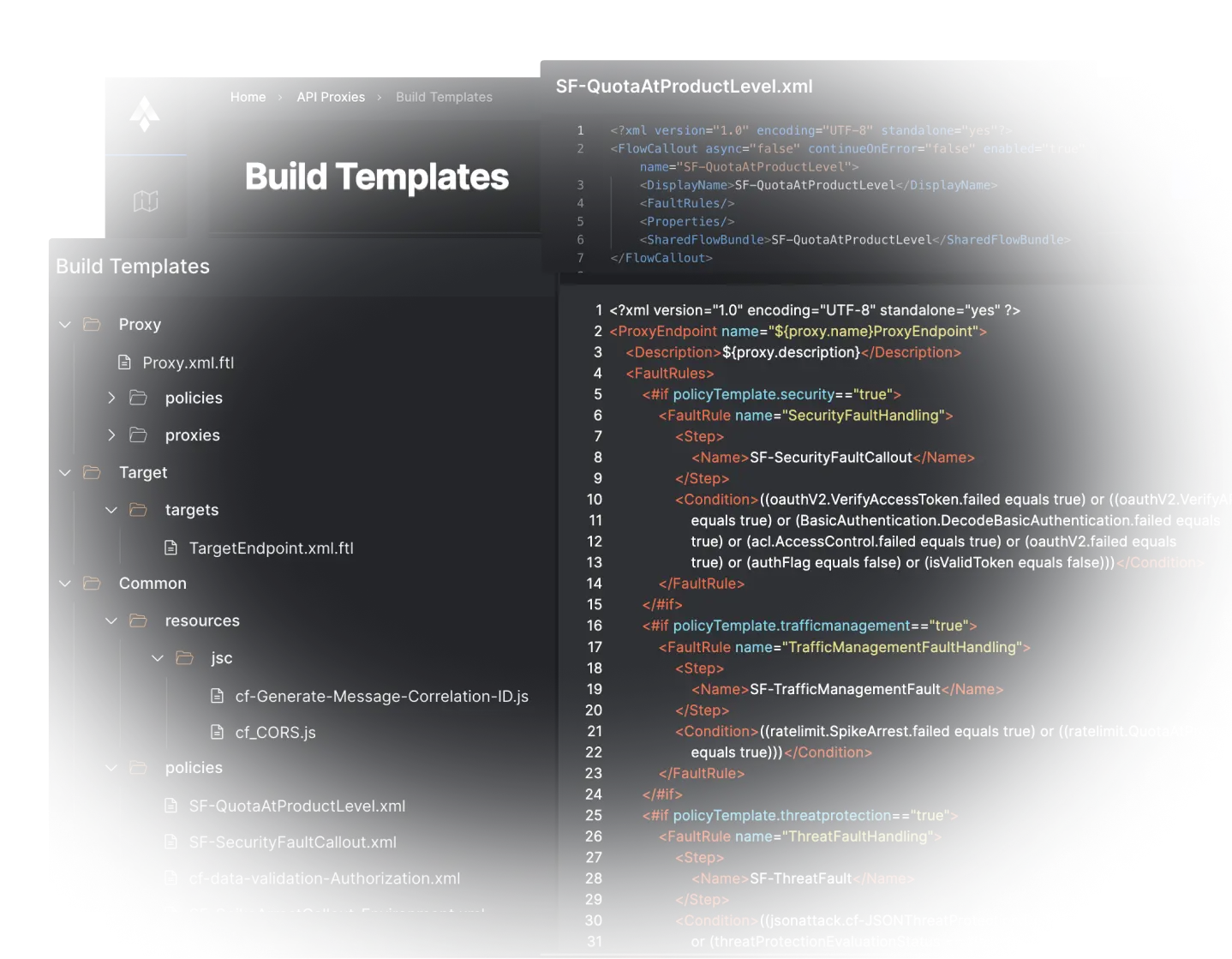 Reusable build templates